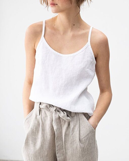 Casual Loose Sling Camisole Tank Tops - Image 9