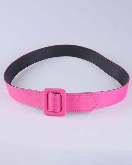 Women's Fashion 4 Cm Wide Thin Leather Belt - Image 5