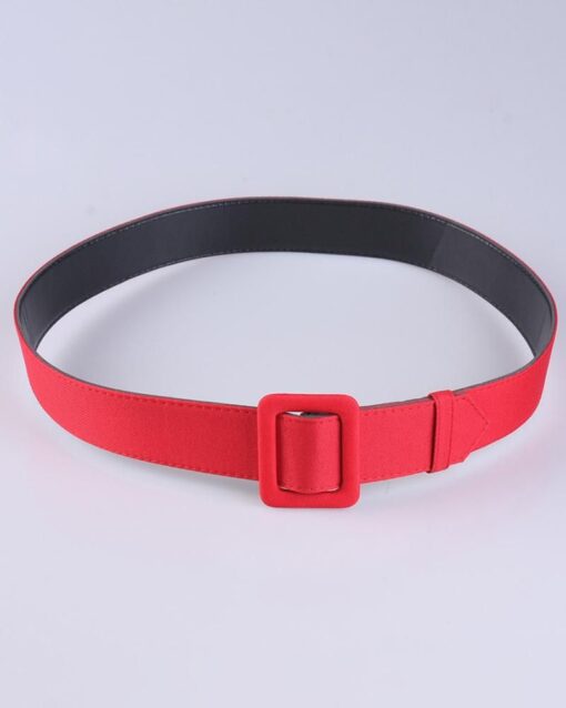 Women's Fashion 4 Cm Wide Thin Leather Belt - Image 2