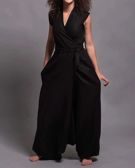 Satin Jumpsuit - Image 2