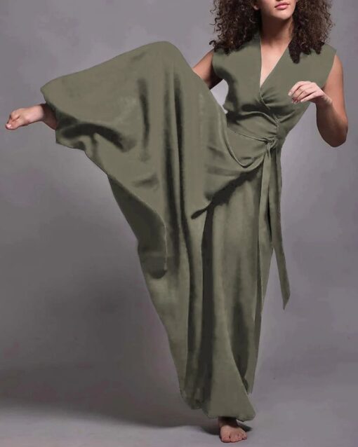 Satin Jumpsuit - Image 7