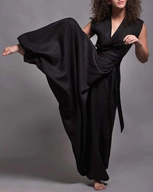 Satin Jumpsuit - Image 8