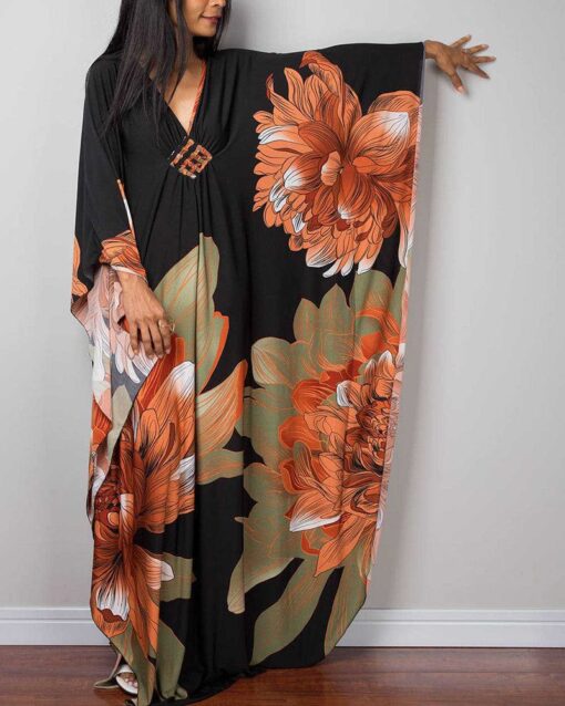 Printed Loose Beach Robe