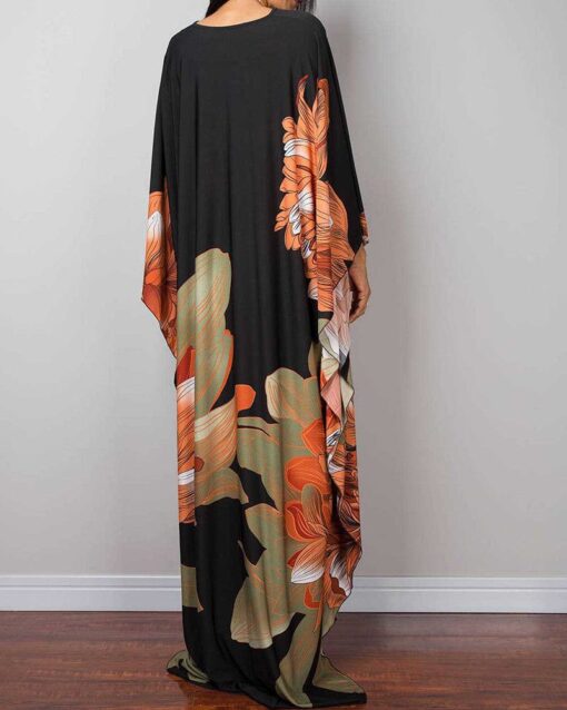 Printed Loose Beach Robe - Image 2