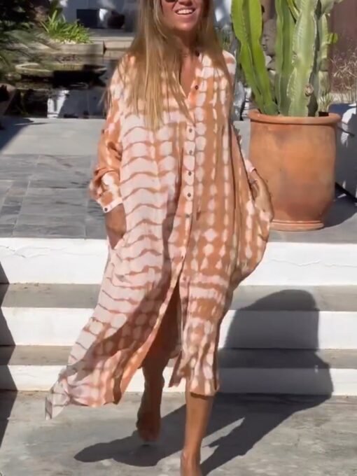 Women Vacation Comfy Maxi Dress