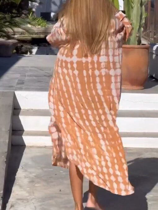 Women Vacation Comfy Maxi Dress - Image 3