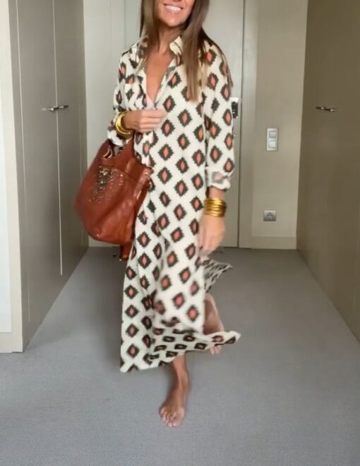 Women's Comfy Fashion Printed Maxi Dresses