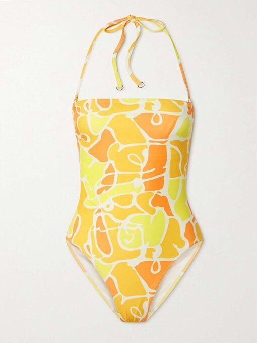 Fashion Print One Piece Swimsuit Set - Image 8