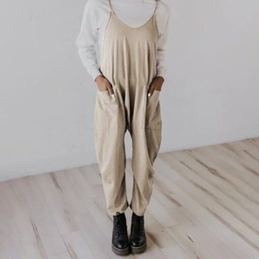 LAST DAY 70% OFFWide Leg Jumpsuit with Pockets (Buy 2 Free Shipping) - Image 8