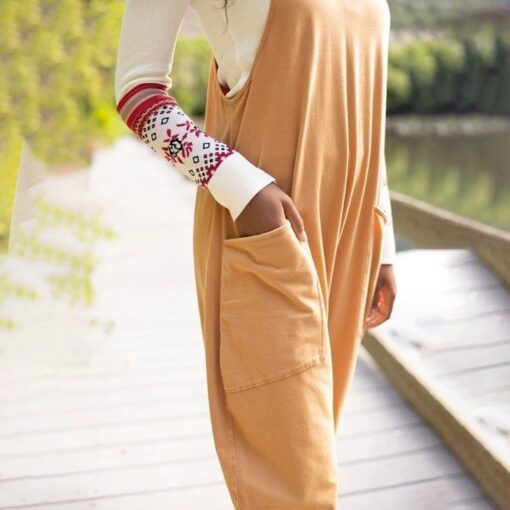 LAST DAY 70% OFFWide Leg Jumpsuit with Pockets (Buy 2 Free Shipping) - Image 6