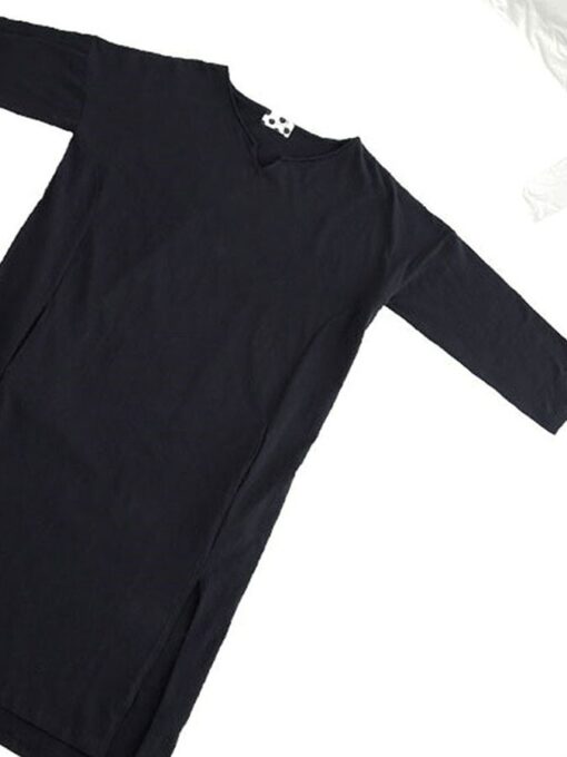 Women's Loose Casual Cotton Linen Dress - Image 8